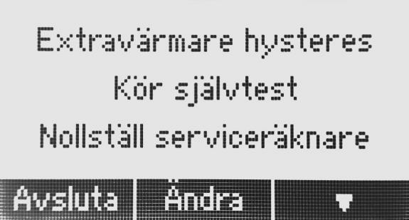 Här kan börvärdets position i operationsintervallet och hysteresvärdet ställas in.