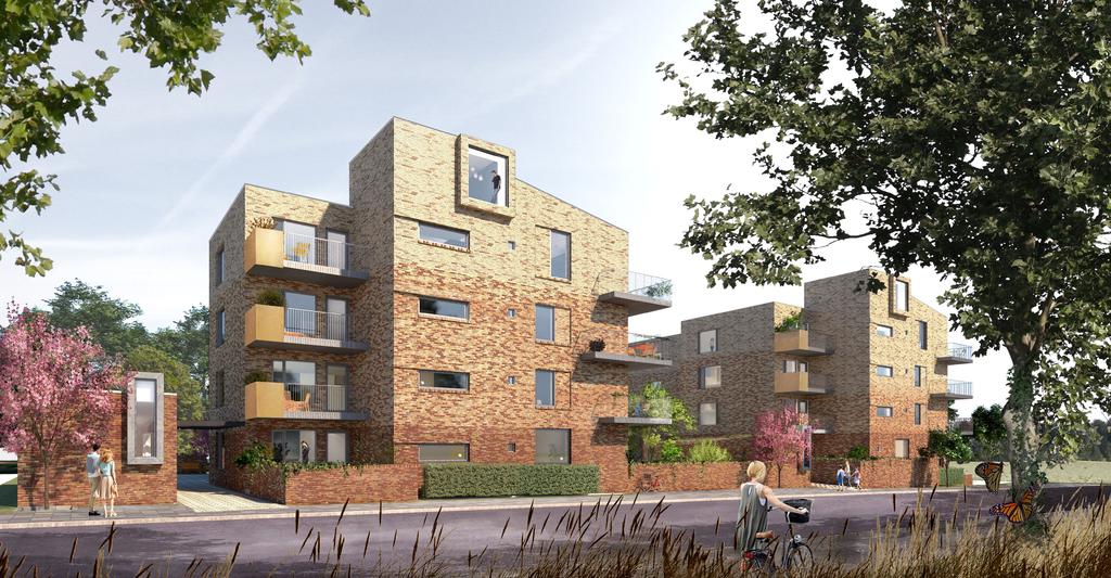 Tillsammans med Jais arkitekter vill Riksbyggen utveckla Maria Station genom att skapa en attraktiv och intressant livsmiljö som kopplar till både angränsande bostadskvarter och naturområdet samt tar