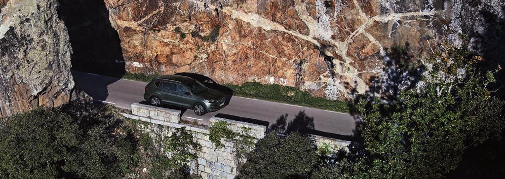 Din Tarraco. Uppkopplad med plats för allt du vill vara och göra. Med nya SEAT Tarraco har du utrymme att fortsätta växa.