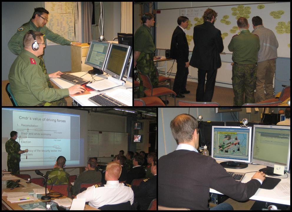 Viking 08 Experiment Report Exploring Sense Making Activities to Support Campaign Planning Jenny Lindoff, Per Wikberg, Cecilia Hull, Claes Nilsson FOI, Swedish Defence Research Agency, is a mainly