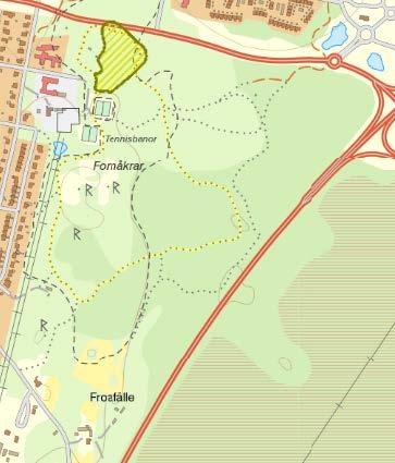 2018-09-12 9(22) Väg 23 är riksintresse men ligger inte inom planförslaget. Inom planområdesgränsen finns inga riksintressen.