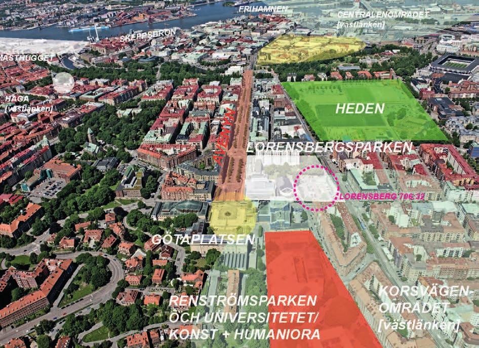 URBANA KVALITETER Utvecklingen av Cirkus Lorensberg ska ta avstamp i dåtiden men med sikte mot fram tiden.