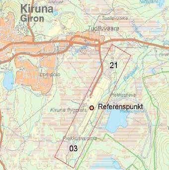 Planeringsförutsättningar Kiruna Airport i regionen Kiruna Airport är Sveriges nordligast belägna flygplats.