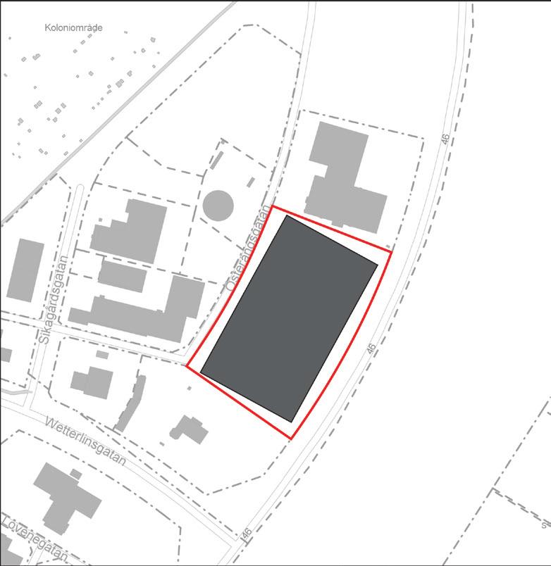 Konsekvenser vid valet av höjdreglering I gällande detaljplan regleras bebyggelsens höjd med bestämmelsen byggnadshöjd.