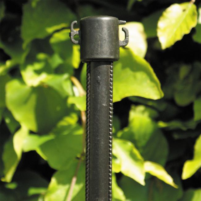 06-290 5909807 Ø3 x 000 mm / 0 06-292 5909808 Ø3 x 250 mm / 0 06-294 5909809 Ø3 x 500 mm / 0 Stängselstolpar plastbelagd, SVART Plastbelagd rörstolpe, med räfflad
