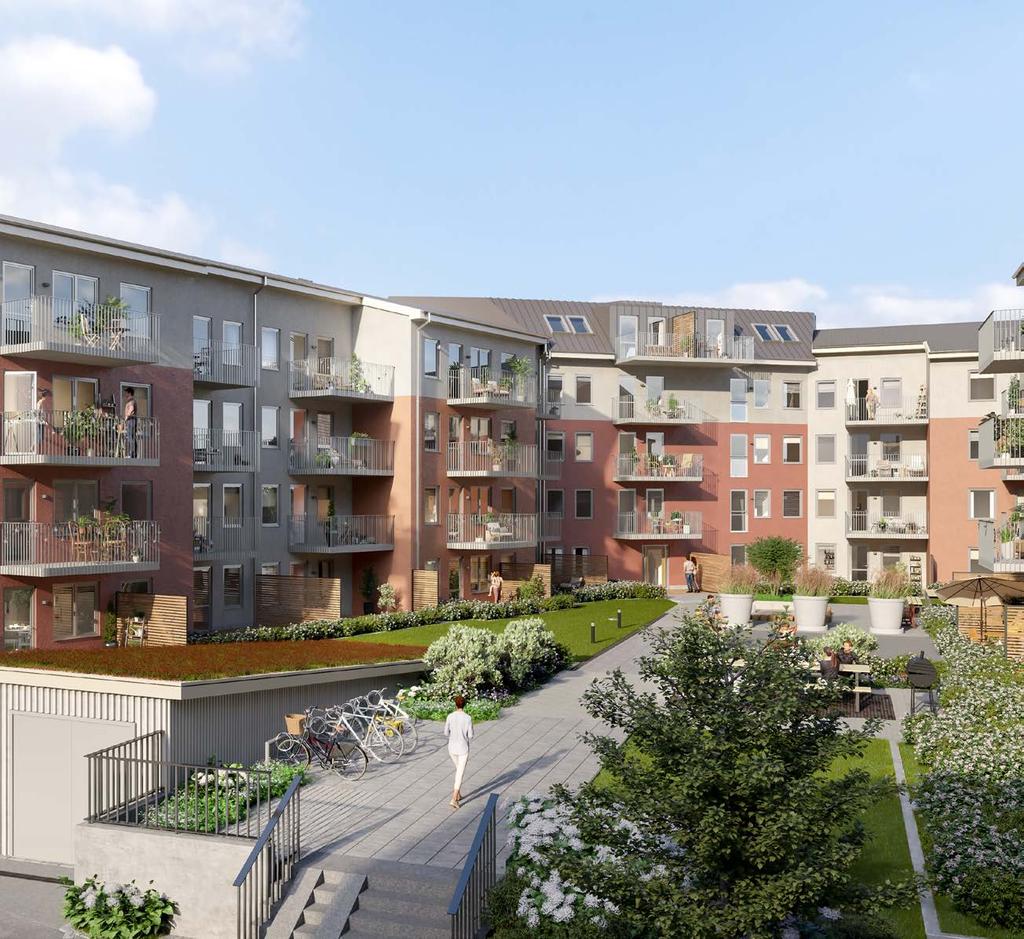 SOLLETUA SILVERDAL Porten BOSTADSFAKTA, ETAPP KOMMU SOLLETUA OMRÅDE SILVERDAL atursköna området Silverdal i Sollentuna har ett fint läge nära Edsviken.