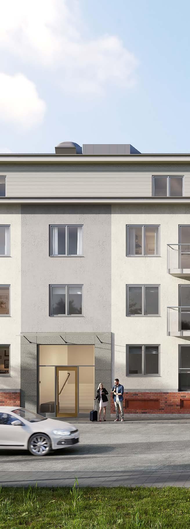 Innehåll Om Porten... Planlösningar...8 Våningsplan... Fasader... JM Original...6 Rumsbeskrivning...8 Teknisk beskrivning...0 Inredningsval... Försäljning och ekonomi... En trygg bostadsaffär.