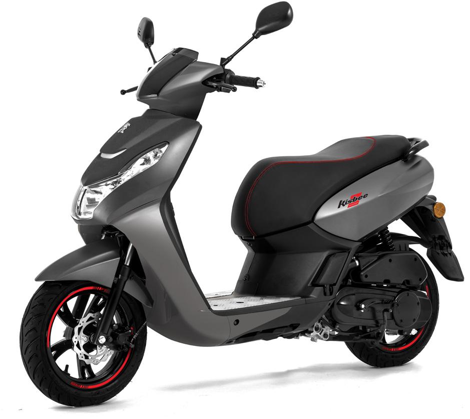 KISBEE A RESPONSIVE, LIGHTWEIGHT SCOOTER WHICH IS VERY AFFORDABLE! Den moderna, robusta och pålitliga scootern Kisbee tar dig dit du vill, när du vill.