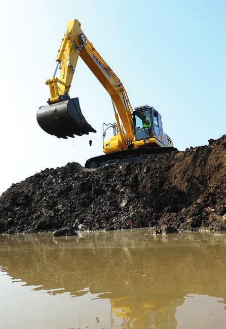 Kvalitet du kan lita på Komatsu kvalitet Med hjälp av den senaste datorteknologin och grundliga tester uppfyller Komatsus utrustning de högsta kvalitetskraven.
