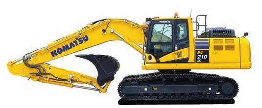 motorstyrning Ännu effektivare hydraulik Säkerhet först Komatsu SpaceCab förarhytt Förbättrat
