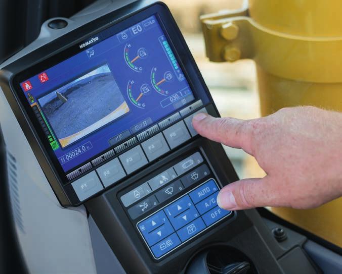 Informations- och kommunikationsteknik Låga driftskostnader Komatsu ICT hjälper dig att minska driftkostnaderna genom