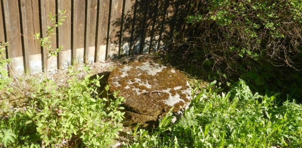 Vattennivån i brunnen är knappt 0,05 m högre än den uppmätta nivån i Gnarpsån vid besöket 29-30 maj.