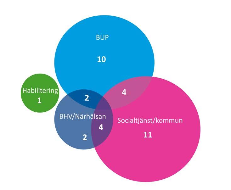 Sammanfattning av resultaten De 34 verksamheterna/teamen uppvisar hög grad av variation när det gäller organisationsform, antal ärenden per år, tillgång till barnpsykologisk och barnpsykiatrisk etc.