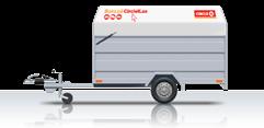Flakmått: L: 325 cm/258 cm B:152 cm/128 cm Släpvagn med