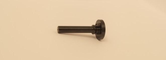 Figure 5. The hammer axis The hammer axis is made of a high-strength steel that has the designation 34CrNiMoS6 (as can be (see figure 1 in appendix).