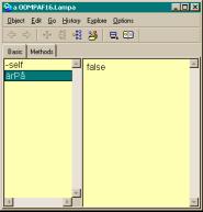 Evaluering av kod i Inspect-fönster (VW 2) I