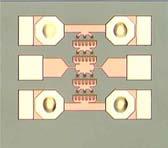 4.8 FOI GaAs MMIC Schottky-diode The FOI designed Schottky-diode was fabricated in the OMMIC ED02AH process, small signal and CW measurements has been reported elsewhere [5].