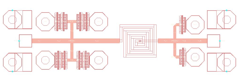 6.5 Layout In the simulations in chapter 6.3 and 6.4 only the diodes, via-holes and large inductors used the distributed foundry models.