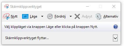 Dagens bonus Skärmklippverktyget Sök Skärmklippverktyget i Windows Högerklicka och