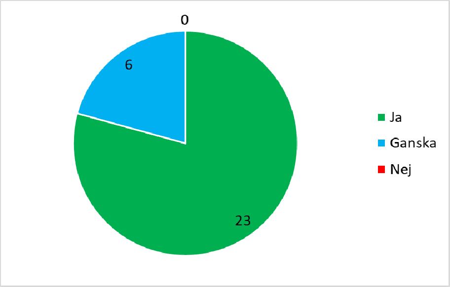 Känner du dig trygg att använda något av de digitala verktyg som vi har arbetat med idag?