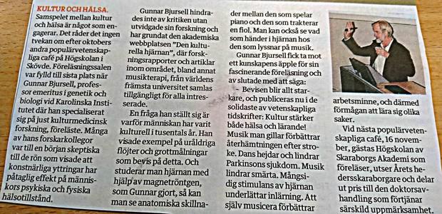 Gärd Holmqvist s avhandling ska presenteras : Bildterapi En väg till förändring och hälsa.