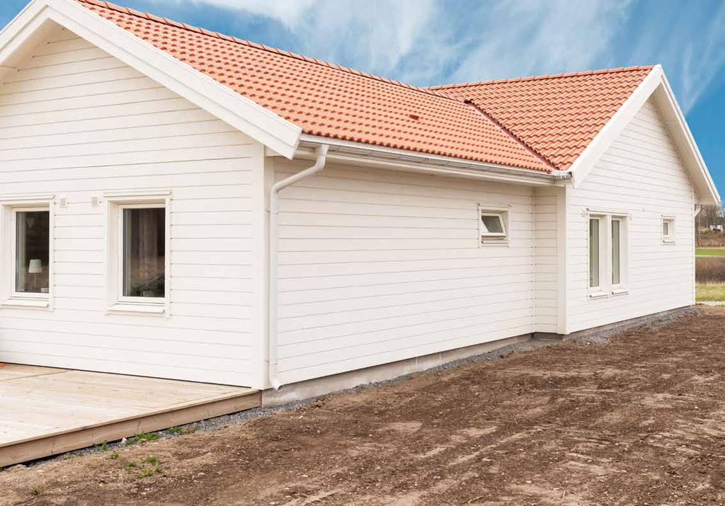 Vi lämnar ingenting åt slumpen när vi bygger våra hus.