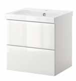 Godmorgon Matt vit, 60 cm KOMMOD IKEA