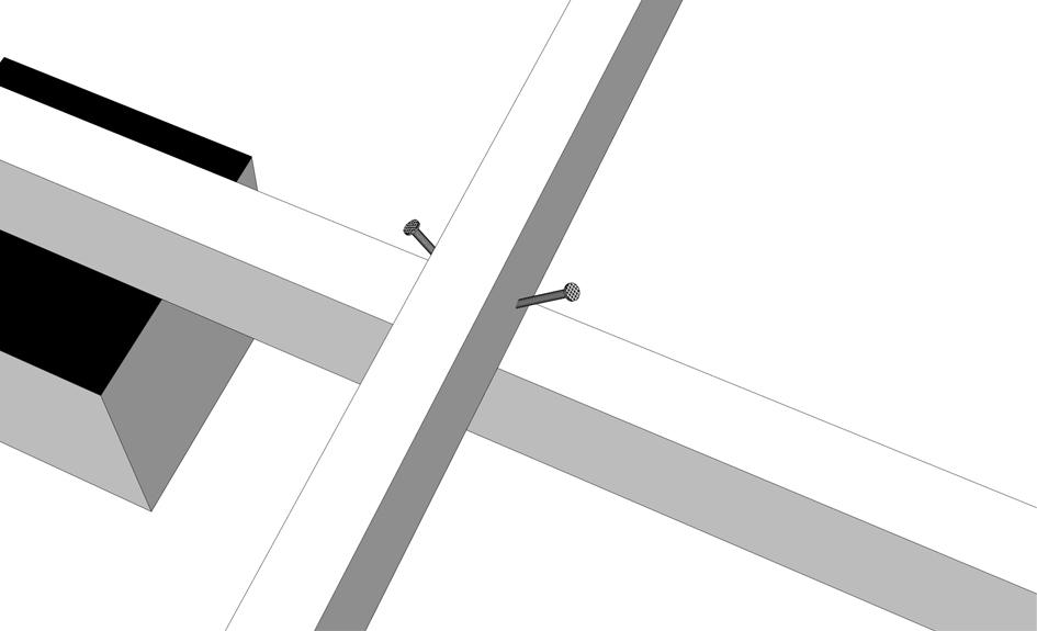 Ventiler måste monteras för att fukt- och mögelproblem ej ska uppstå. Såga/borra upp hål och montera dessa så nära varje taknock som möjligt. GARAT GÄLLER EJ OM O DETTA TE ÄR UTFÖRT.