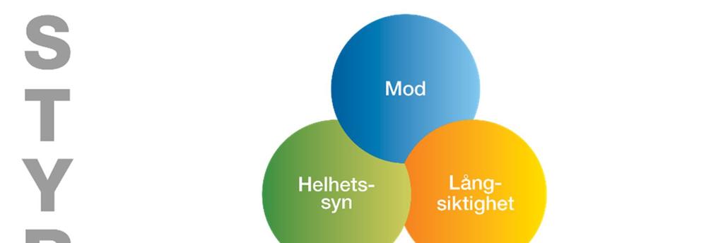 Framåtanda ett förhållningssätt som vägleder oss från ord till handling En förutsättning för att uppnå visionen är att ha en helhetssyn samt tänka och