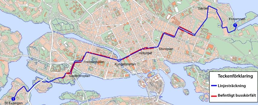 Sida 3 (15) förslaget ingår åtgärder för att öka stombussarnas prioritering i gaturummet och i trafiksignaler, översyn av hållplatsutformning och -lägen samt ändrad reglering för att minska