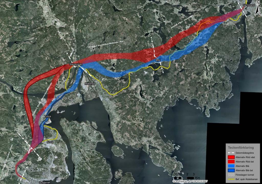 Inledning I detta PM görs en utvärdering av ett stort antal aspekter som utretts och konsekvensbedömts, aspekter som speglas i projektets mål och de nationella transportpolitiska målen.