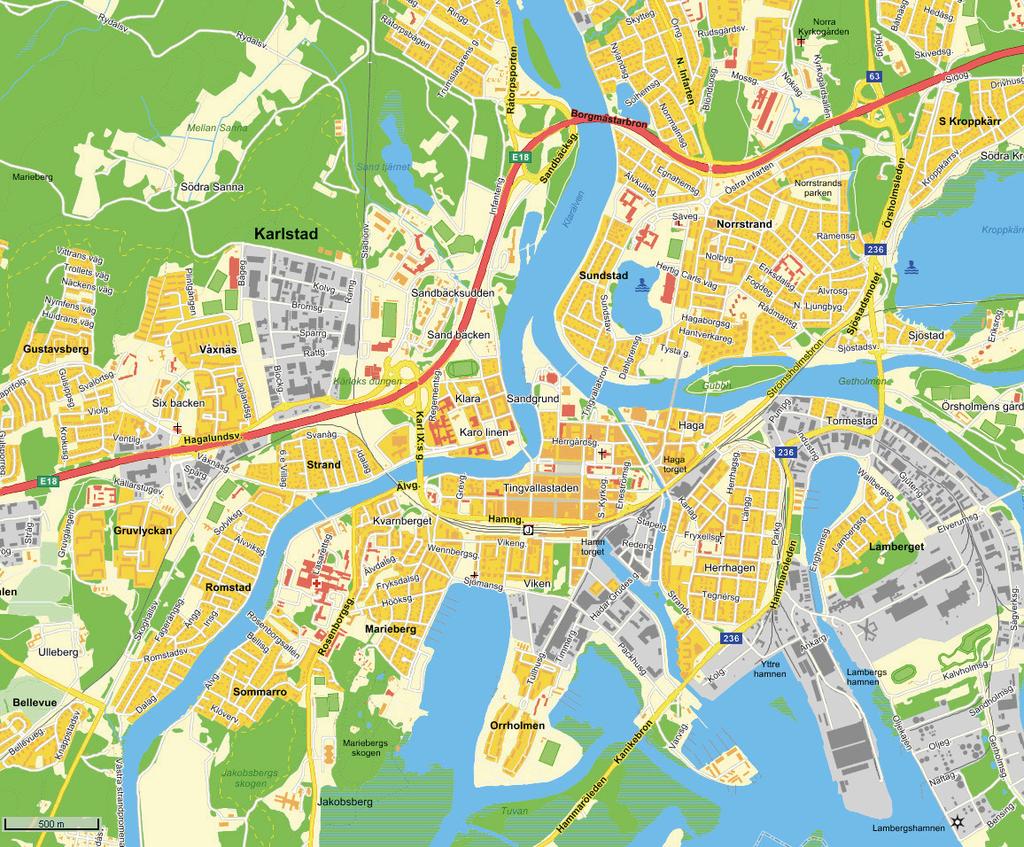 26 Hotellkarta 9 6 1 10 B 3 A B Järnvägsstationen Karlstad CCC 8 A 4 5 2 7 1 Scandic Winn Norra Strandgatan 9-11 2 Scandic Karlstad City Drottninggatan 4 3 Elite Stadshotellet Kungsgatan 22 4 Hotel