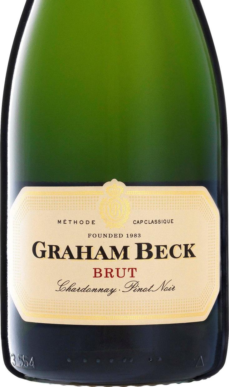 Graham Beck, Pinot Noir/Chardonnay Brut.