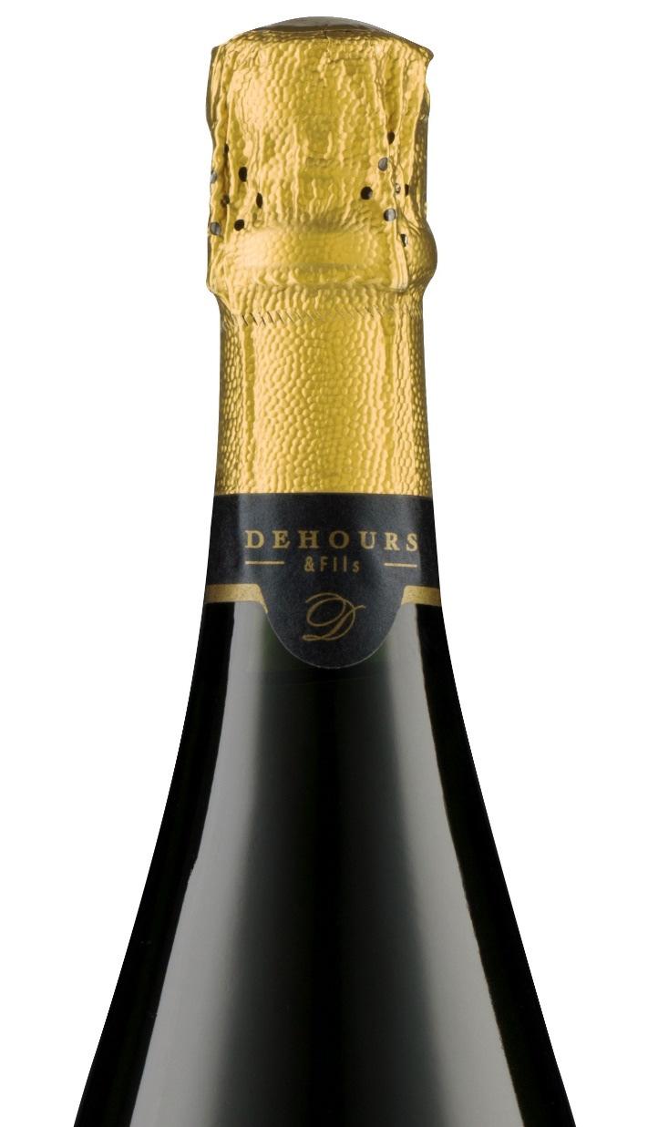 DehoursGrande Réserve Brut Producent Ursprung Dehours et Fils Frankrike, Champagne Druvor Pinot meunier 60%, Chardonnay
