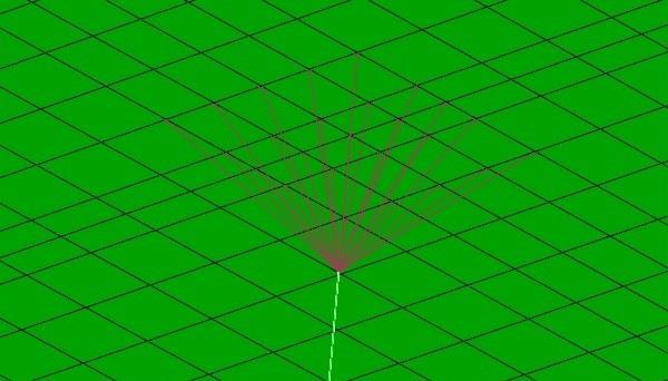 4.1.3 Modell 3 - Justerade kopplingar Den enda förändringen mot grundmodellen är hur kopplingarna vid ändstöd och pelare är modellerade.