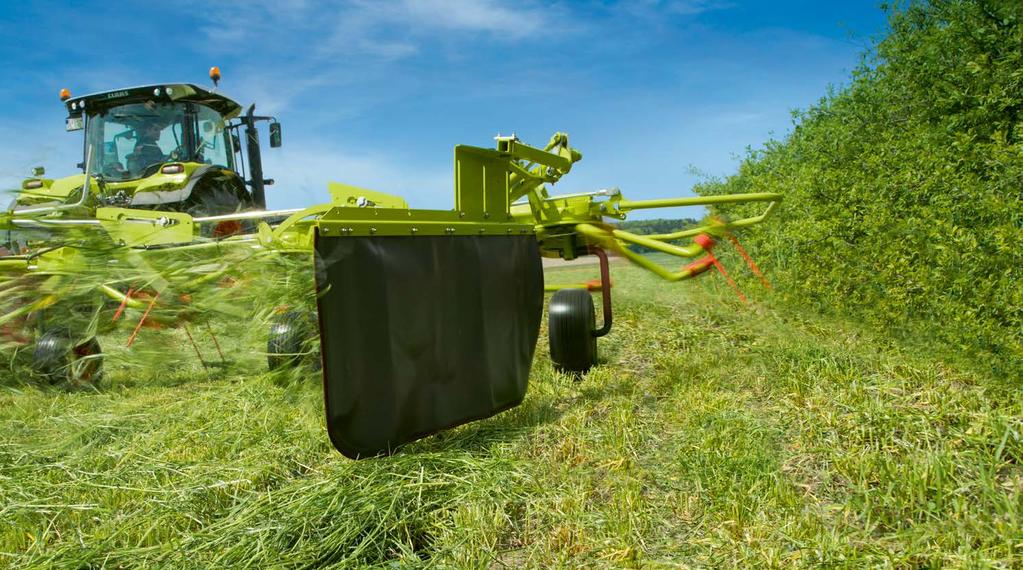 Väl utfört arbete utan begränsningar eller kompromisser. Högsta foderkvalitet Smidighet där det verkligen behövs vändtegslyft.