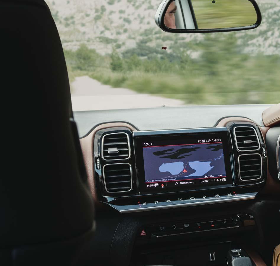 3D-navigationssytem NAVIGERA MED FINGERTOPPARNA Nya Citroën C5