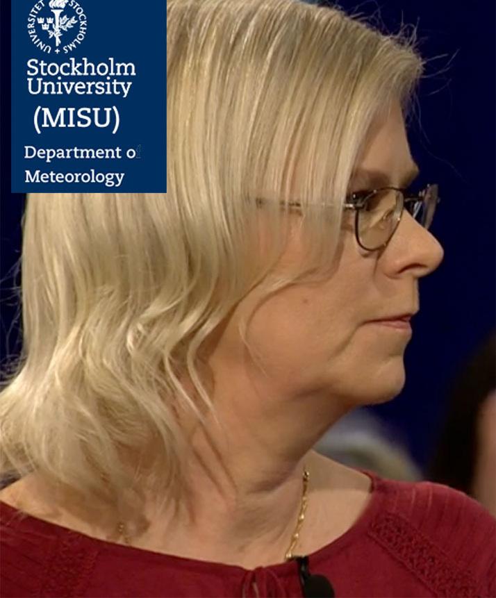 Vem skall vi tro på? Gunilla Svensson, meteorolog vid MISU, kan inte förklara tidigare svängningar av klimatet och har en total tro på klimatmodeller.