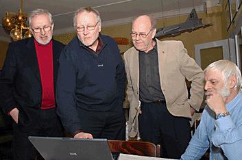 Därefter var det Göran SM5XW som tog till orda och tackade LRA för att ha startat upp Diplom Kommunjakten.