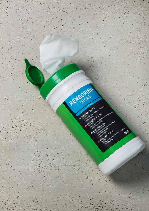 60 61 TILLBEHÖR Rengöring Spray LÖSER EFFEKTIVT LIM- OCH FOGSPILL För enkel avtorkning av ohärdade lim- och fogmassor Även rengöring av
