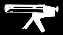 fogskumspistol med lösa pipar För applicering av pistolskum och