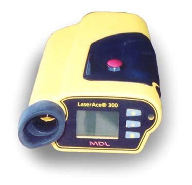 4.4 Skanner Skannern har märket LaserAce 300 och är tillverkad av Measurement Devices Ltd (MDL), se bild 3 och 4.