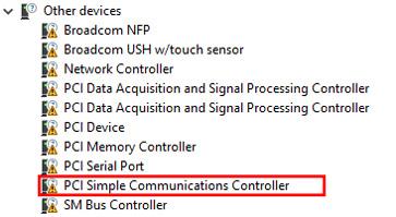 Drivrutiner för Intel Management Engine Interface (MEI) Kontrollera om drivrutinerna för Intel MEI redan är installerade i