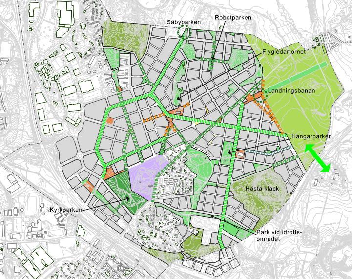 1 INLEDNING 1.1 Bakgrund Järfälla kommun avser att upprätta en ny detaljplan inom det blivande planområdet, se Figur 1.