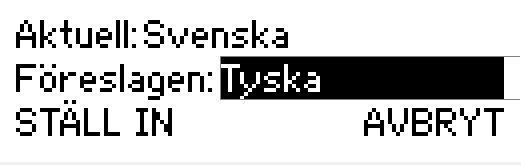 Invacare Platinum Mobile 9. Tryck på knappen för val av flöde för att spara datumoch tidsinställningen och stänga tid- och datumskärmen. 10.