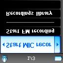 Dal menu principale selezionare Recordings (Registrazioni). 2.
