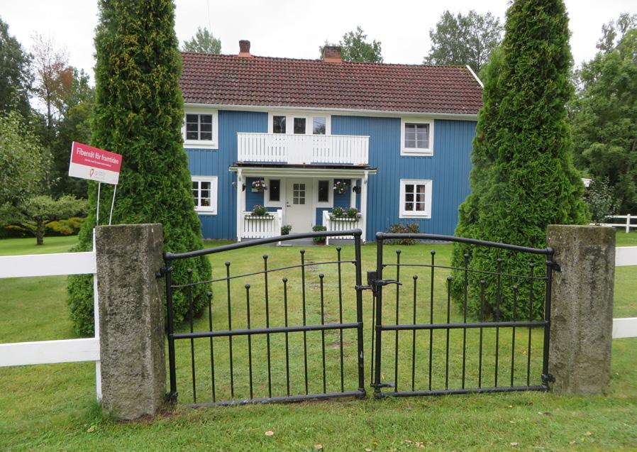En av byns gårdar.