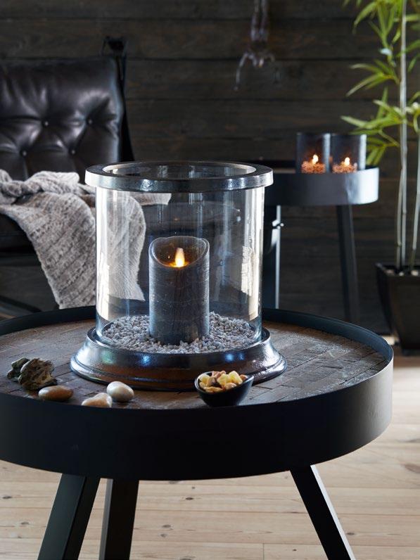 ELEMENTS ELEMENTS LYKTA H24 Ø27 cm 23180 649:-/71,90 FLAME LED BLOCKLJUS