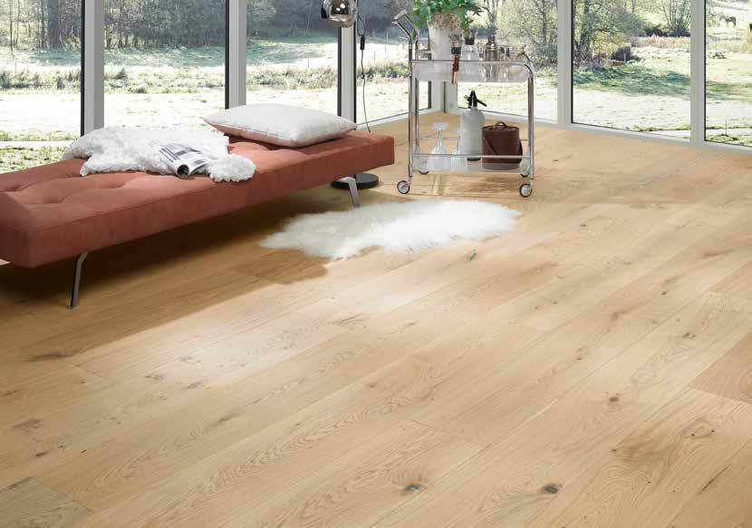 WIDEPLANK / EK, VAXOLJA BRUSHED, LIVING