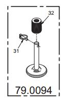 PARTS ILLUSTRATED DRAWING KD60 Blade, Cutting Edge, & Skid Shoes 10 7 8 8 7 8 8 9 3 8 8 8 7 8 7 1 1 11 11
